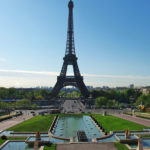 Vista de la Torre Eiffel desde el Trocadero