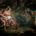 Lucha-entre-Jacob-angel-(1861)-Delacroix
