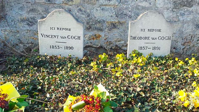 Tumbas de Van Gogh y Theo